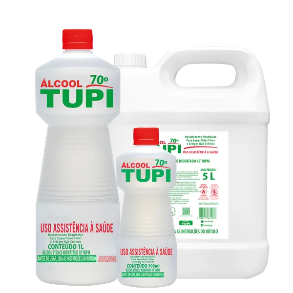 Álcool Líquido 70° INPM TUPI