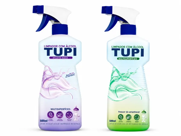 Limpador Com Álcool Multisuperfícies TUPI - 500ML