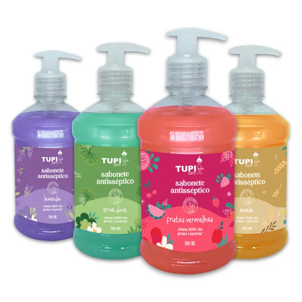 Sabonete Líquido Antisséptico Tupi Care - 500ml